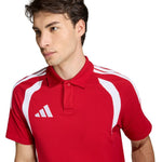 Adidas Tiro 26 League Red piros férfi galléros póló KF3400