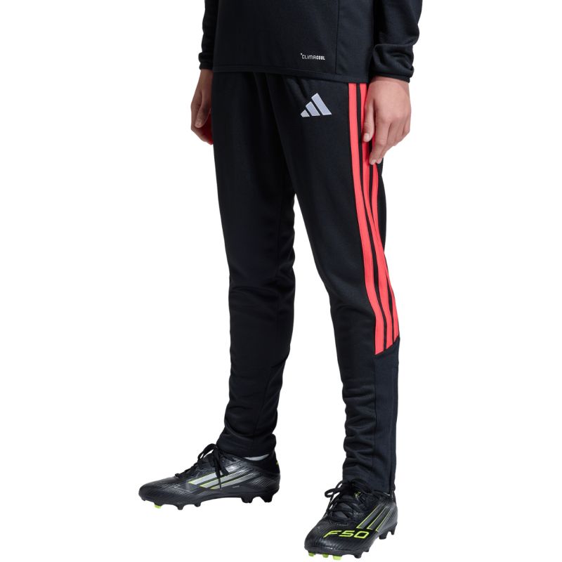 adidas Tiro 26 League Slim kids' black and red gyerek nadrág JY7115
