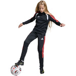 adidas Tiro 26 League Slim kids' black and red gyerek nadrág JY7115