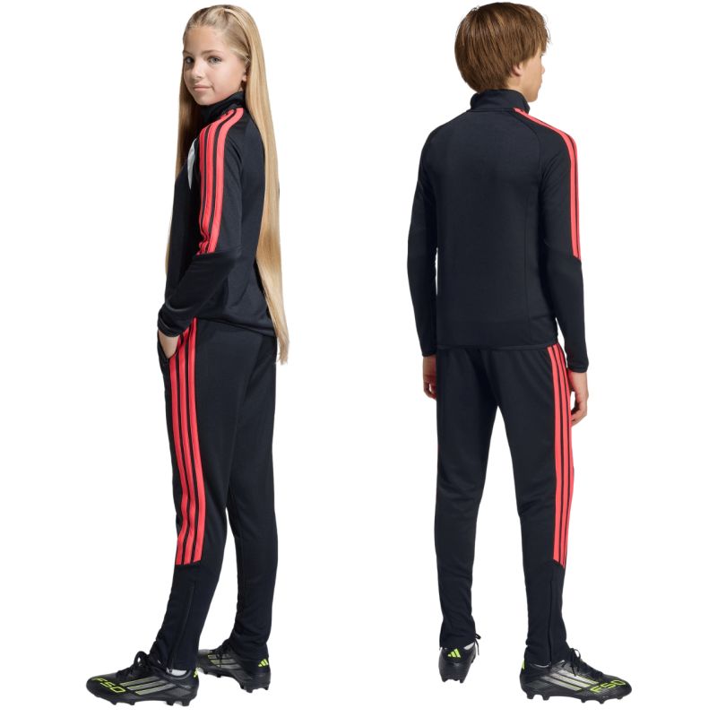 adidas Tiro 26 League Slim kids' black and red gyerek nadrág JY7115