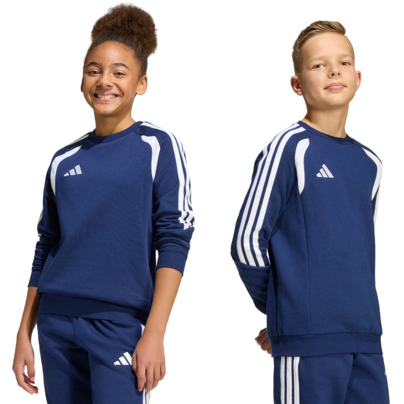 adidas Tiro 26 League Sweat Crew Navy Blue Kids' Sweatshirt gyerek pulóver KF5821