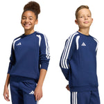 adidas Tiro 26 League Sweat Crew Navy Blue Kids' Sweatshirt gyerek pulóver KF5821