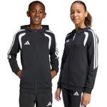Adidas Tiro 26 League Sweat Full Zip Hoodie for Kids fekete gyerek pulóver KF3324