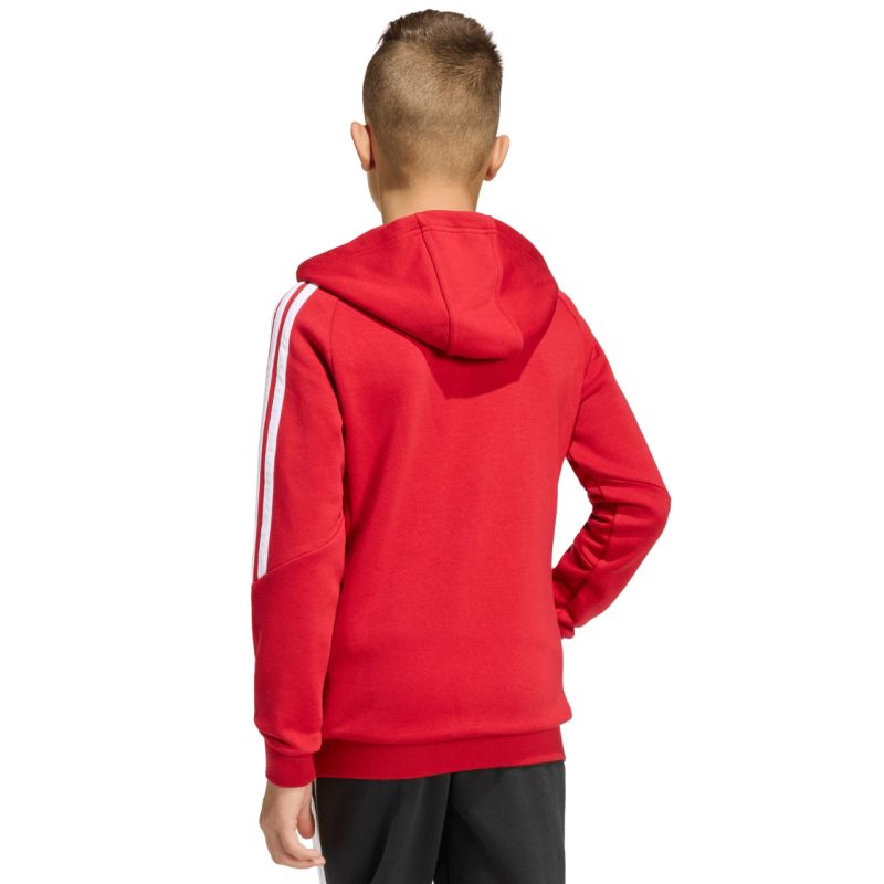 Adidas Tiro 26 League Sweat Full Zip Hoodie for Kids piros gyerek pulóver KF9101