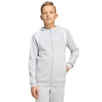 Adidas Tiro 26 League Sweat Full Zip Hoodie for Kids szürke gyerek pulóver KF3323