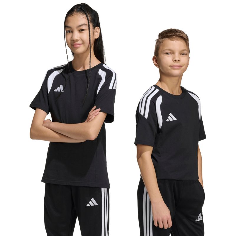 adidas Tiro 26 League Tee for kids fekete gyerek póló JY7226