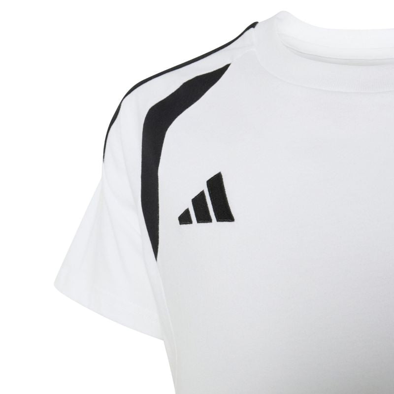 adidas Tiro 26 League Tee for kids white and black gyerek KC3699