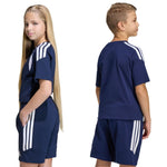 adidas Tiro 26 League Tee Navy kék gyerek póló JY7225