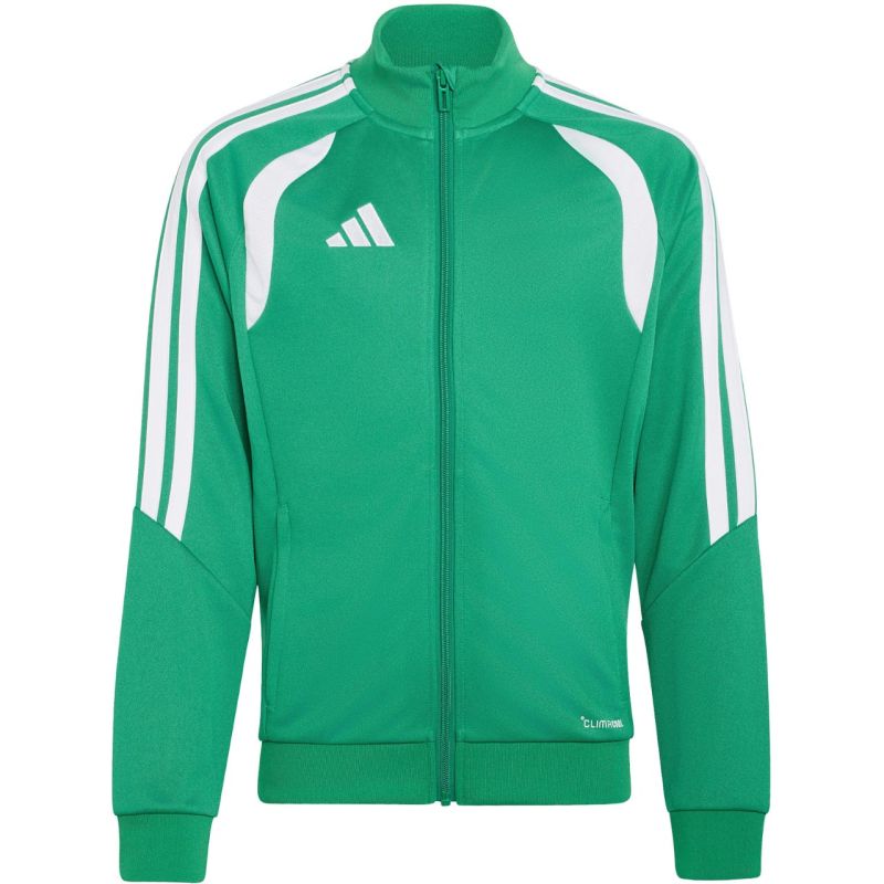 adidas Tiro 26 League Training kids' sweatshirt KT2338 zöld gyerek kapucnis pulóver