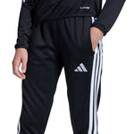 adidas Tiro 26 League Training Slim Kids Black and White gyerek nadrág JY7117