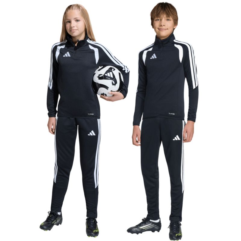 adidas Tiro 26 League Training Slim Kids Black and White gyerek nadrág JY7117