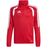 Adidas Tiro 26 League Training Top Kids Sweatshirt Red and White fehér gyerek pulóver JY7163