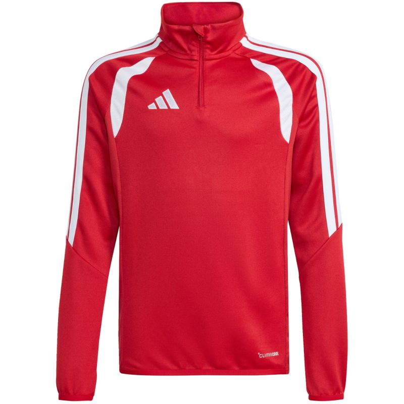 Adidas Tiro 26 League Training Top Kids Sweatshirt Red and White fehér gyerek pulóver JY7163