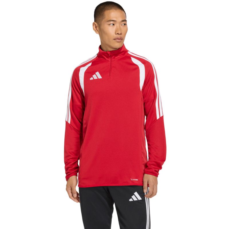 adidas Tiro 26 League Training Top Men's Sweatshirt Red piros férfi kapucnis pulóver JY9694
