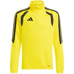 adidas Tiro 26 League Training Top Yellow and Black Kids Sweatshirt gyerek pulóver JY7158