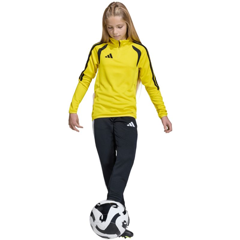 adidas Tiro 26 League Training Top Yellow and Black Kids Sweatshirt gyerek pulóver JY7158