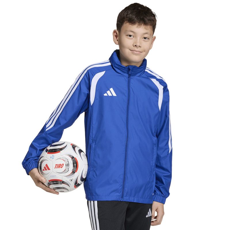 adidas Tiro 26 League Windbreaker Kids kék gyerek széldzseki JY9723