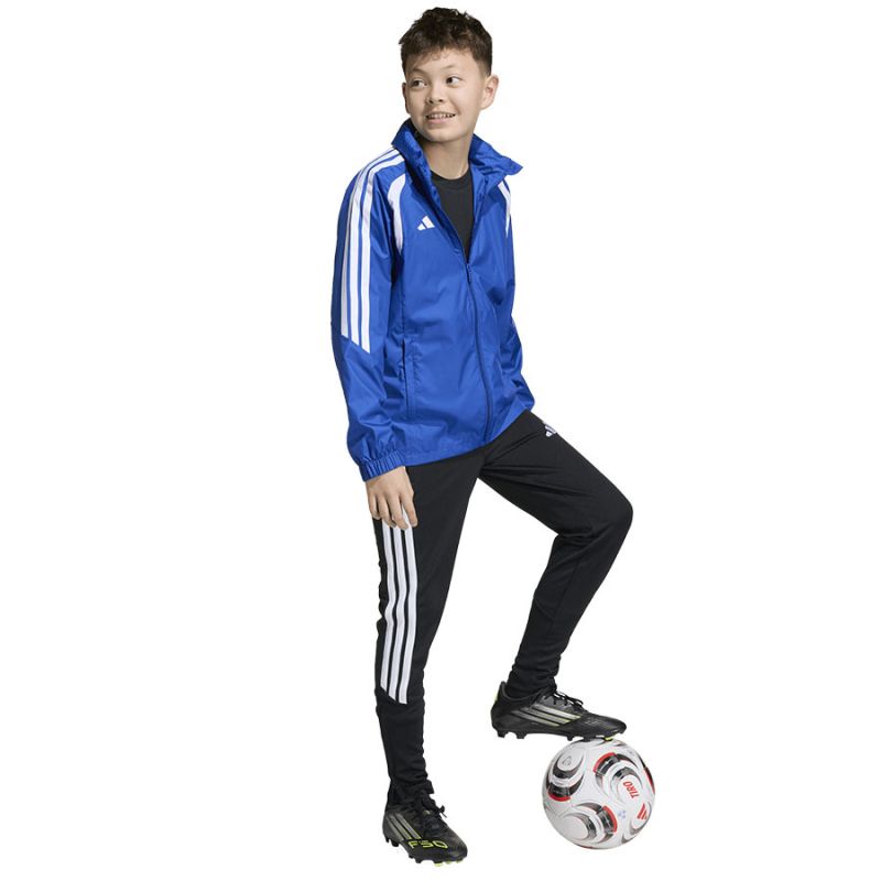 adidas Tiro 26 League Windbreaker Kids kék gyerek széldzseki JY9723