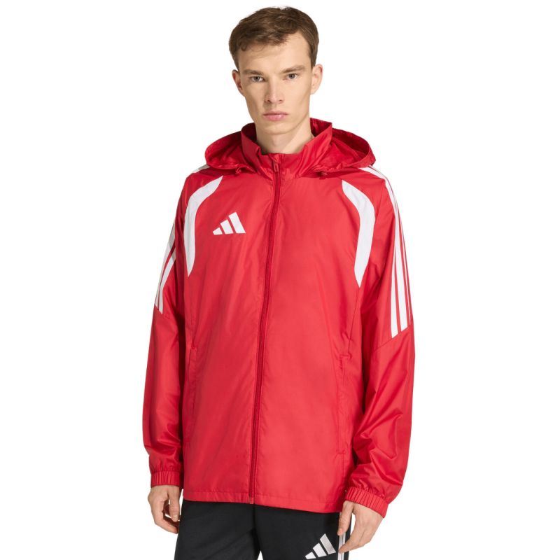 adidas Tiro 26 League Windbreaker men's piros férfi kabát JY9731
