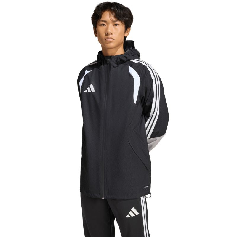 Adidas Tiro 26 Rain Men’s Jacket, Black, fekete férfi dzseki JJ2969