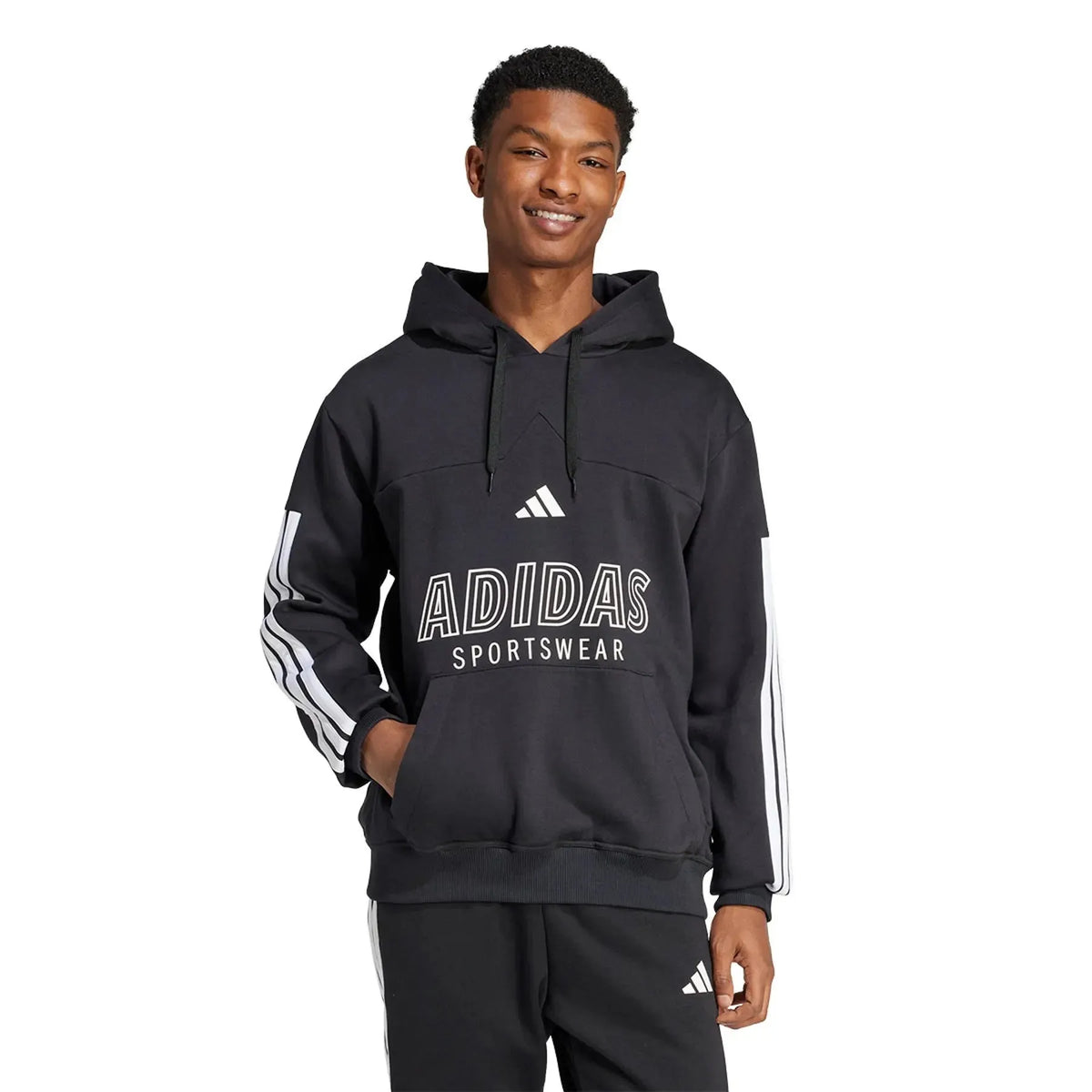 Adidas Tiro Fleece kapucnis férfi Pulóver
