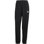 adidas Train Essentials 3-Stripes Woven Women's Black Kiegészítő női Nadrág JI8313