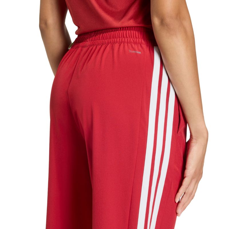adidas Train Essentials 3-Stripes Woven Women's Pants Red női