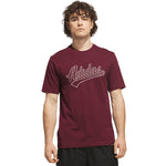Adidas Varsity Tailsweep Graphic T-Shirt in férfi póló, bordó