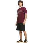 Adidas Varsity Tailsweep Graphic T-Shirt in férfi póló, bordó