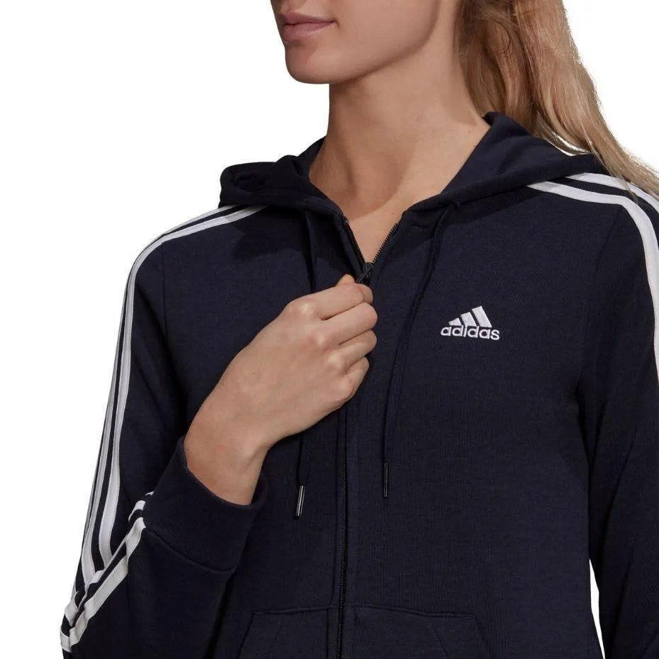Adidas W 3S FT FZ HD Pulóver - Sportmania.hu