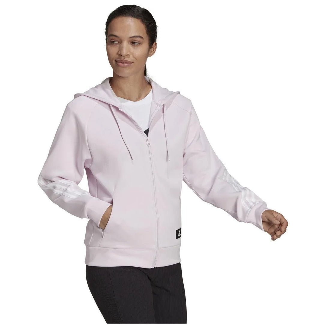 Adidas W FI 3S FZ REG Pulóver - Sportmania.hu