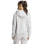 Women's adidas Entrada 26 Full Zip Hoodie Gray KF5936 szürke női kapucnis pulóver