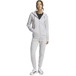 Women's adidas Entrada 26 Full Zip Hoodie Gray KF5936 szürke női kapucnis pulóver