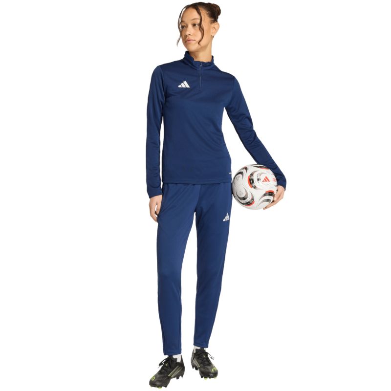 Women's adidas Entrada 26 Training Top Navy kék női pulóver JZ6642