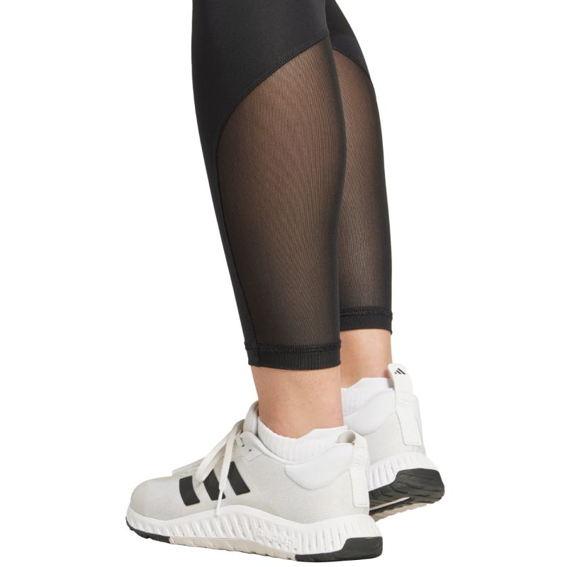 Women's adidas Techfit 3-Stripes 7/8 Leggings IT2272 fekete női leggings