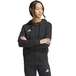 Adidas Women's Entrada 26 Full Zip Hoodie fekete női pulóver KF5939