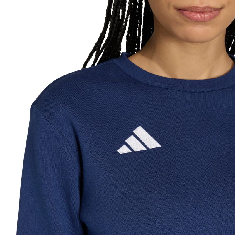 Adidas Women's Entrada 26 Sweat Top navy kék női pulóver