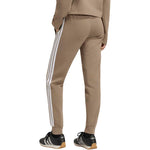 Adidas Women's Essentials 3-Stripes Fleece Slim Pants Beige 2xs női polár pulóver KF8317