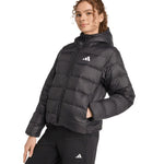 adidas Women's Essentials Climawarm Light Down Hoodie Black Kabát női KC1580