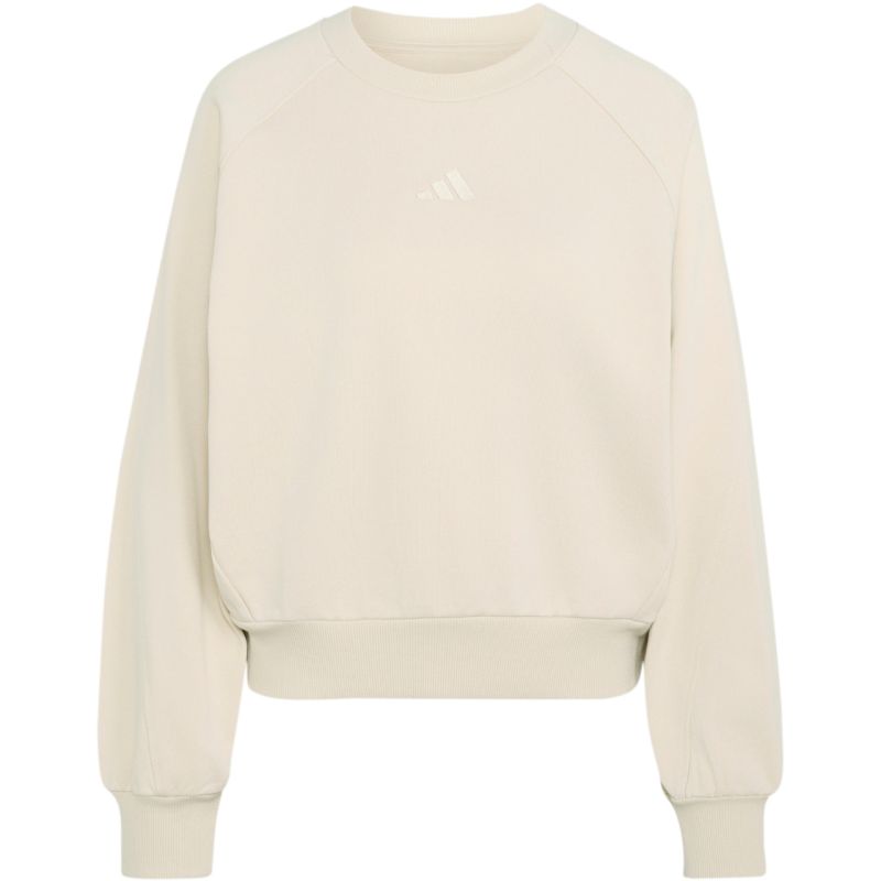 Adidas Women's Kit Small Logo sweatshirt beige 2xs női pulóver KV9823