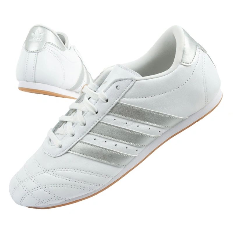 Adidas women's sports shoes Taekwondo Lace white fashionable leather női Utcai cipő