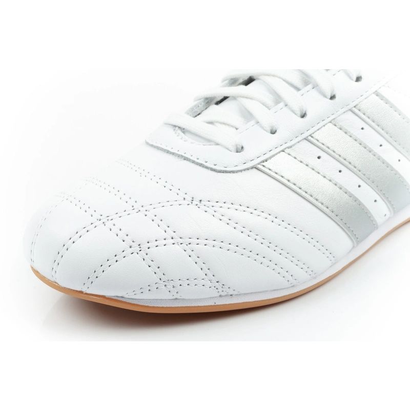 Adidas women's sports shoes Taekwondo Lace white fashionable leather női Utcai cipő