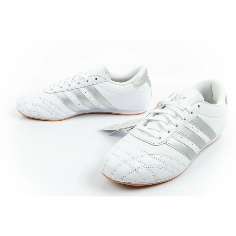 Adidas women's sports shoes Taekwondo Lace white fashionable leather női Utcai cipő