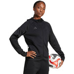 adidas Women's Tiro 25 Hoodie Full-Zip fekete női pulóver JD9079