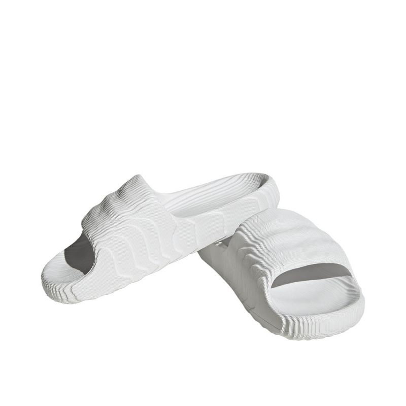 adidas Women's/men's adidas Adilette 22 Crystal White flip-flops with comfortable profiled sole white (HQ4672) - Sportmania.hu