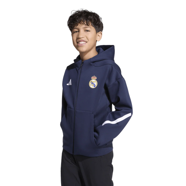 adidas Real Madrid Anthem Jr KC3737 Sweatshirt pulóver , gyerek