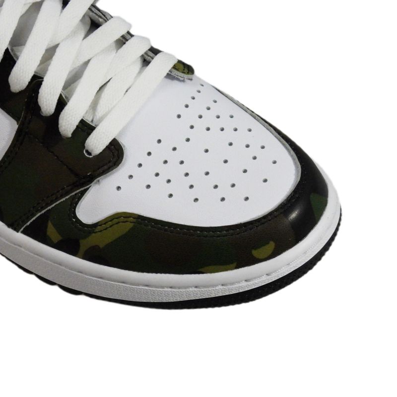AIR Jordan 1 High Golf Camo Men's Sneakers - férfi