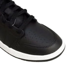 AIR Jordan 1 Mid Junior gyerek (GS) Basketball Black/Metallic Gold - arany cipő