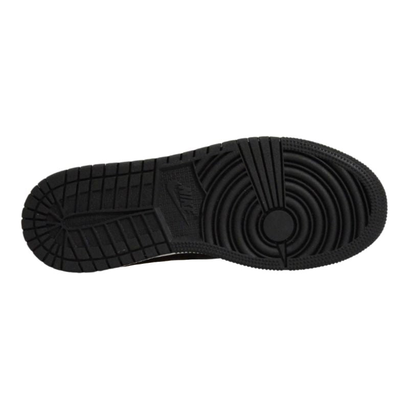 AIR Jordan 1 Mid Junior gyerek (GS) Basketball Black/Metallic Gold - arany cipő