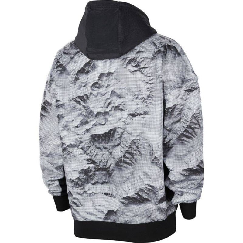 AIR Jordan 23 Engineered Printed Hoodie Gray - szürke férfi pulóver